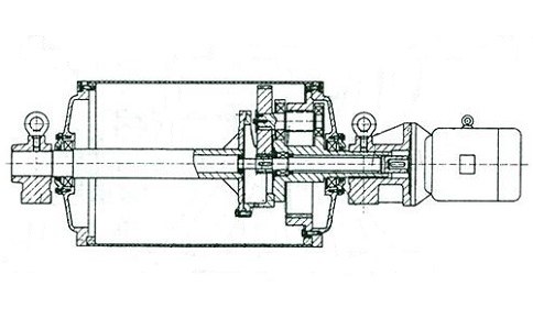 傳動滾筒結(jié)構(gòu)圖